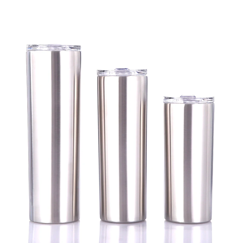 

Manufacturers wholesale 15oz 20oz and 30oz easy to clean straight skinny tumbler