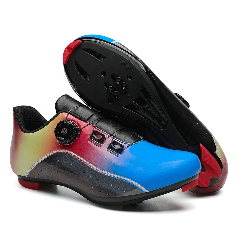 

Wholesale Outdoor Sports Professional Manufacturing Mountain Bike Shoes Non-Slip Large Size Road Cycling Shoes Men