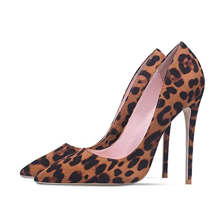 leopard print stiletto shoes
