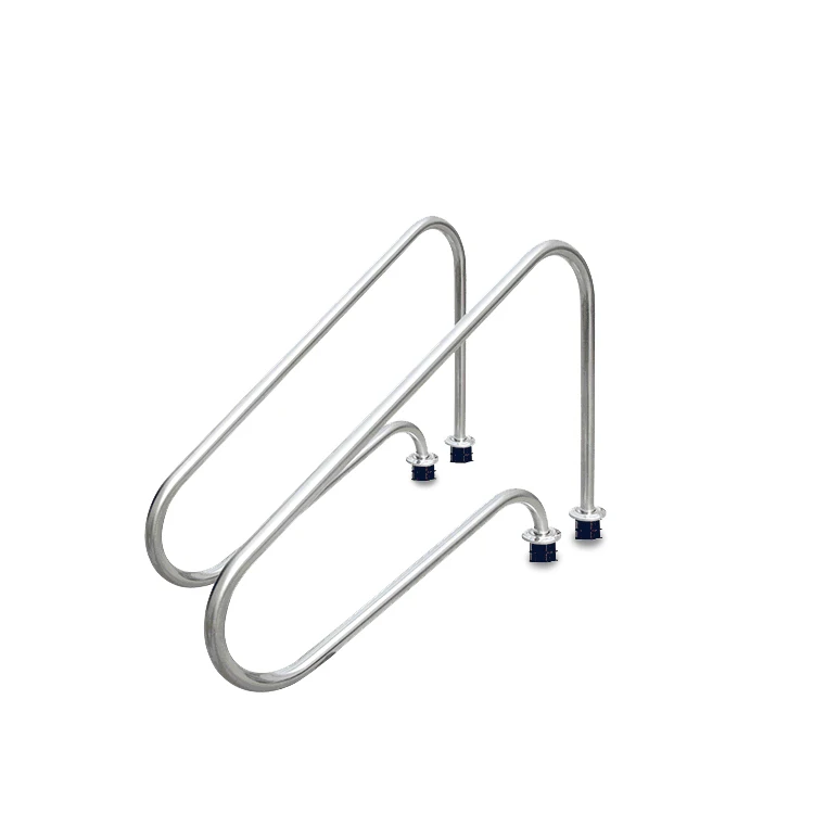 

Stainless steel swimming pool accessory removable handrails for swimming pool safety ladder