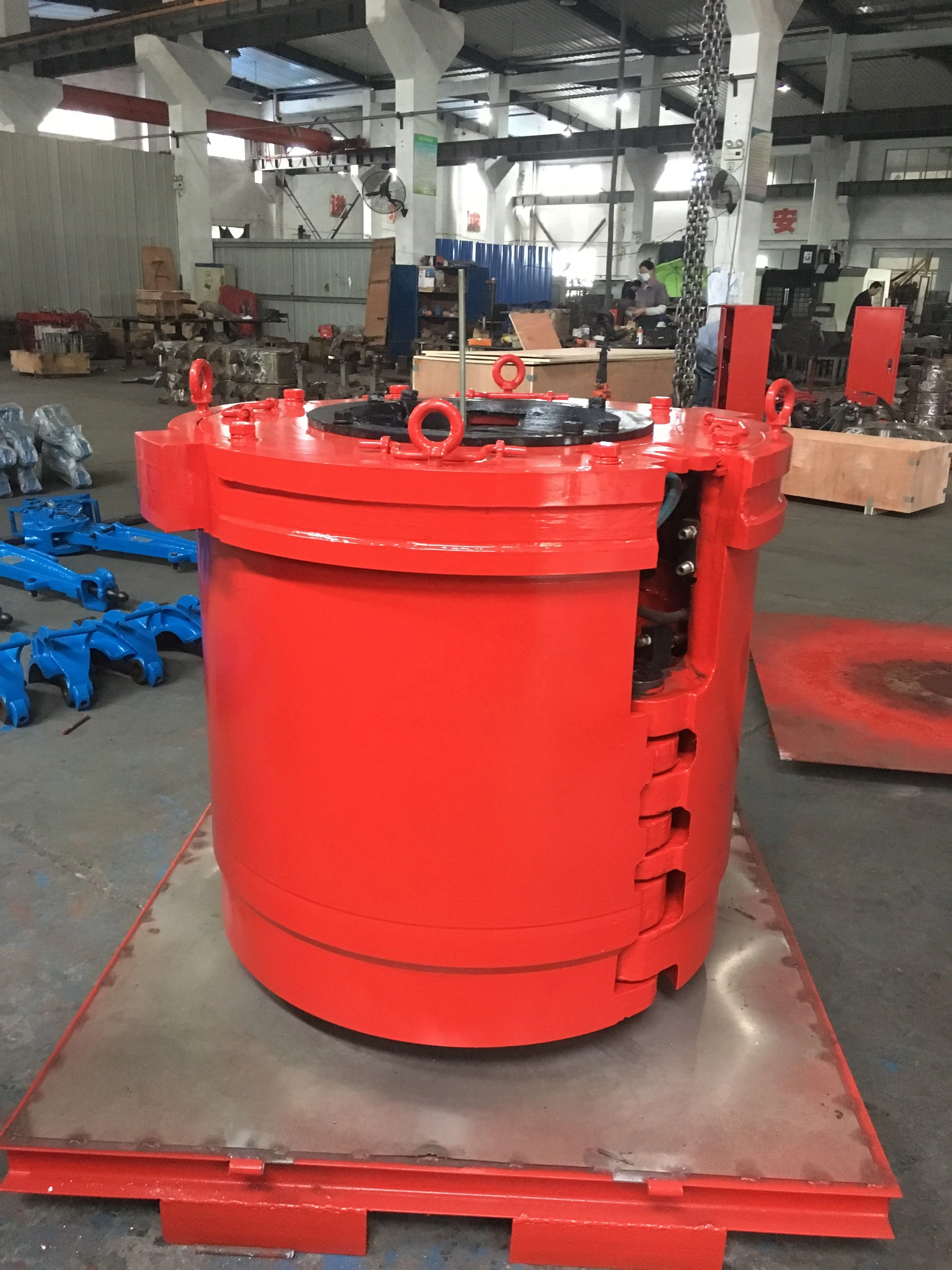 
Newly manufactured high quality API Drill Pipe Slip WQ375-A Pneumatic Slips 