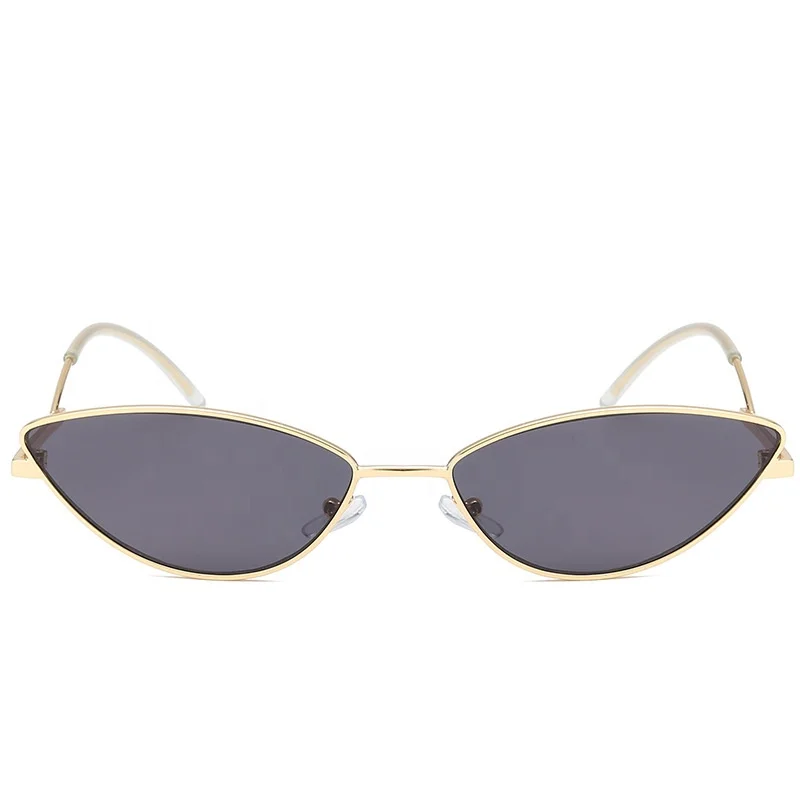 

New Fashion Vintage Custom Wholesale Women Small Cat Eye Sunglasses, 4 colors