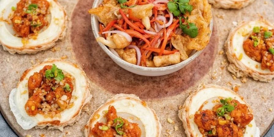 Vietnamese Chicken Pho in a steaming bowl