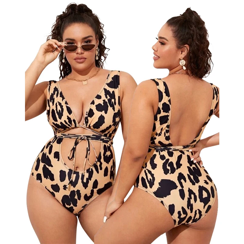 

Free shipping Neon Leopard Printed Sexy Women Bathing Suit Border Bandage Leopard High Leg Open Girl Micro Bikini