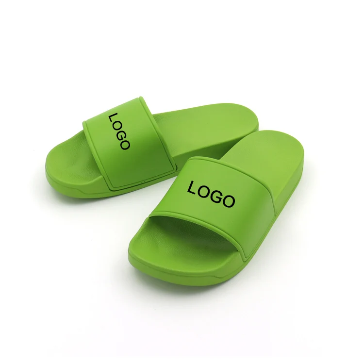 

High Quality Flat Slides Footwear for Men Casual Designer Women Slides Custom Slippers with Logo, Customized color