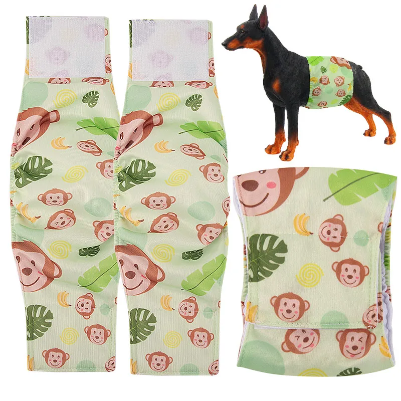 

COLLABOR Yiwu 100%TPU Retail New Design Pet Dog Diapers Nappies Washable Reusable Cloth Female Dog Diaper, Solid, print, digital print