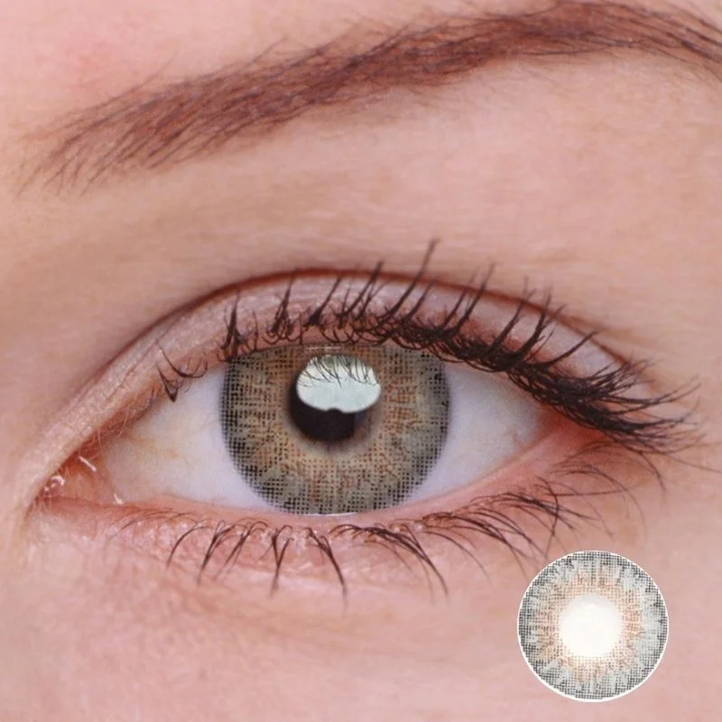 

100 Pairs FREESHIPPING cheap 3 tone colored contact lenses, Blue