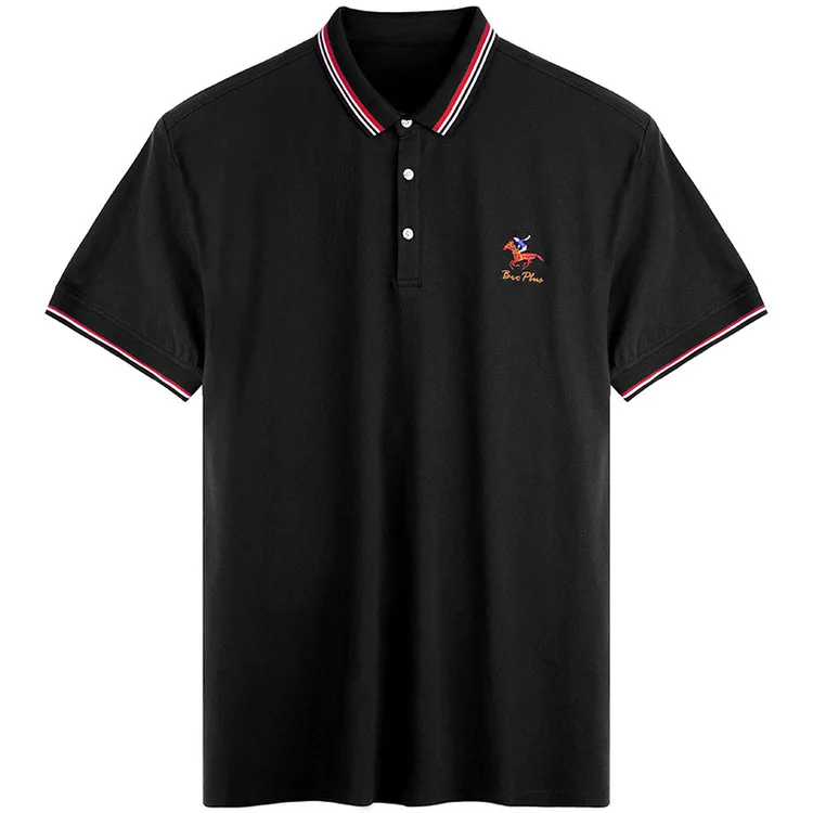 

High Quality Men's Plus Size Polo Shirt OEM Custom Logo T-Shirts Embroidered Polo T Shirt Unisex