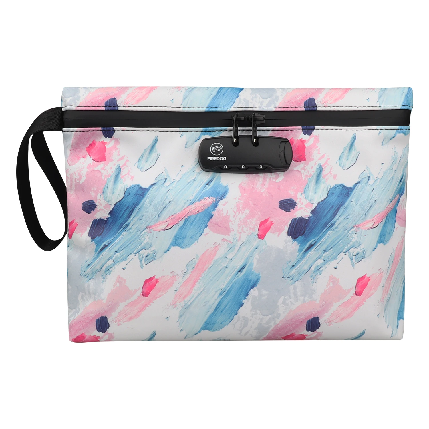 

FIREDOG Custom Printed Carbon Lined with Combination Lock Smell Proof Bag, Customer's requirements