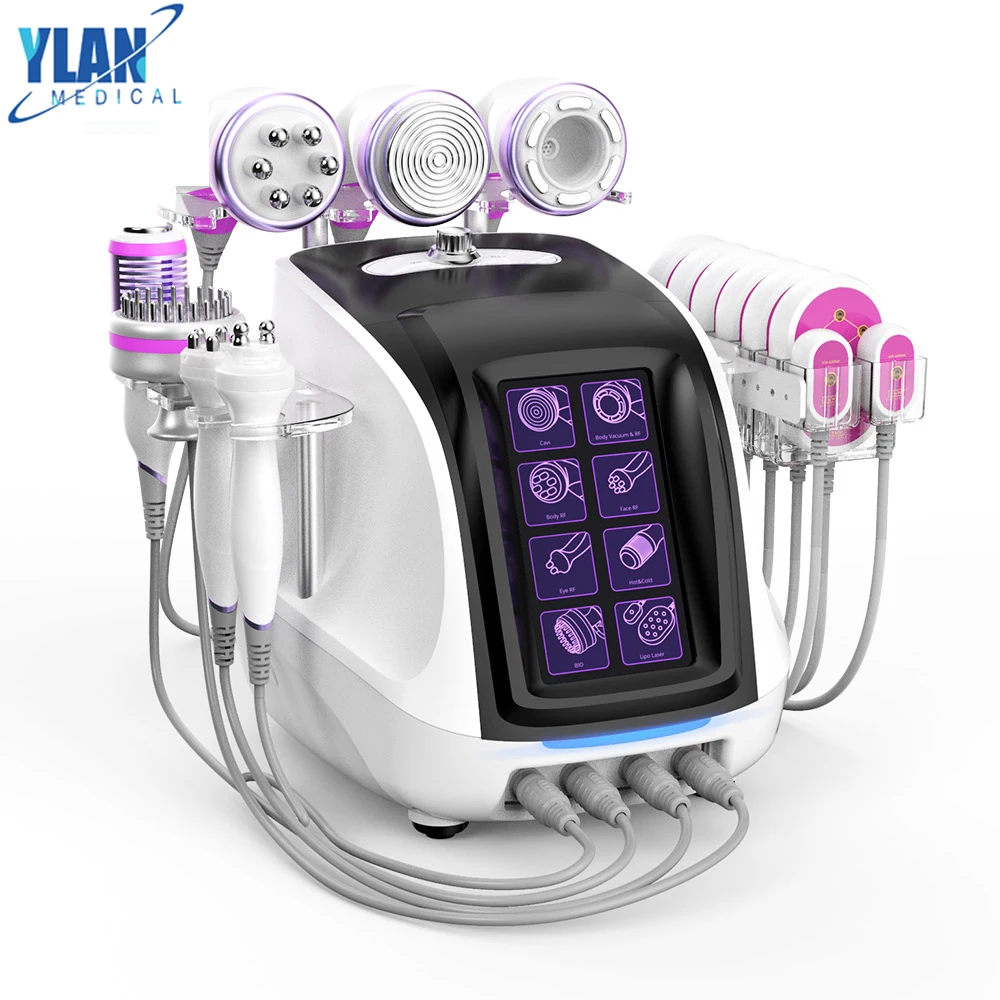 

Promotion 40k Radio Frequency Cavitation 2.5 Vacuum Slimming Acne Removal Machine