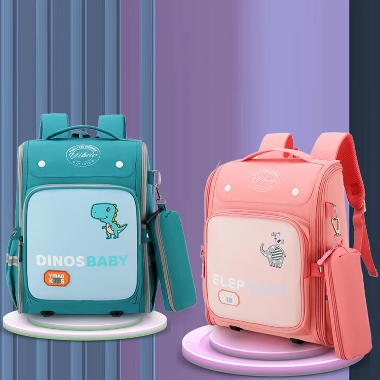 

Wholesales Primary School Student bag backpack with custom fashion design and logo for boy and girl