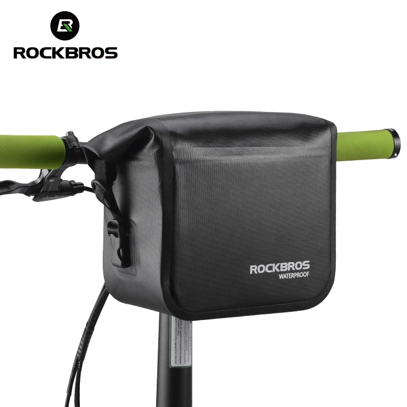 

ROCKBROS Wholesale Waterproof Bike Bicycle Travel Carry Bag Front Tube Handlebar Bag, Black