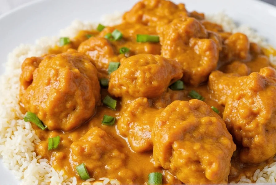Chicken Tikka Masala dish in a bowl