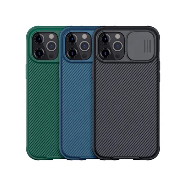 

NILLKIN Lens Protection Case for iPhone 12 mini Pro Max Slide Cover for Camera Protection, 3 colors