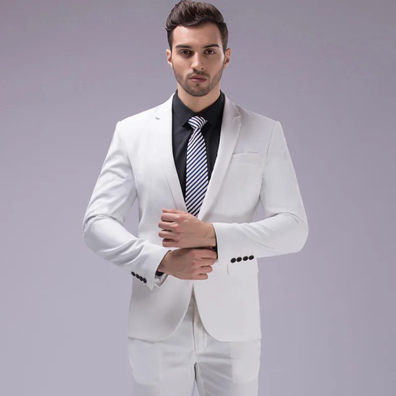 
Chinese supplier suits set for men 2 pieces wedding suit men red color man suit with factory price 