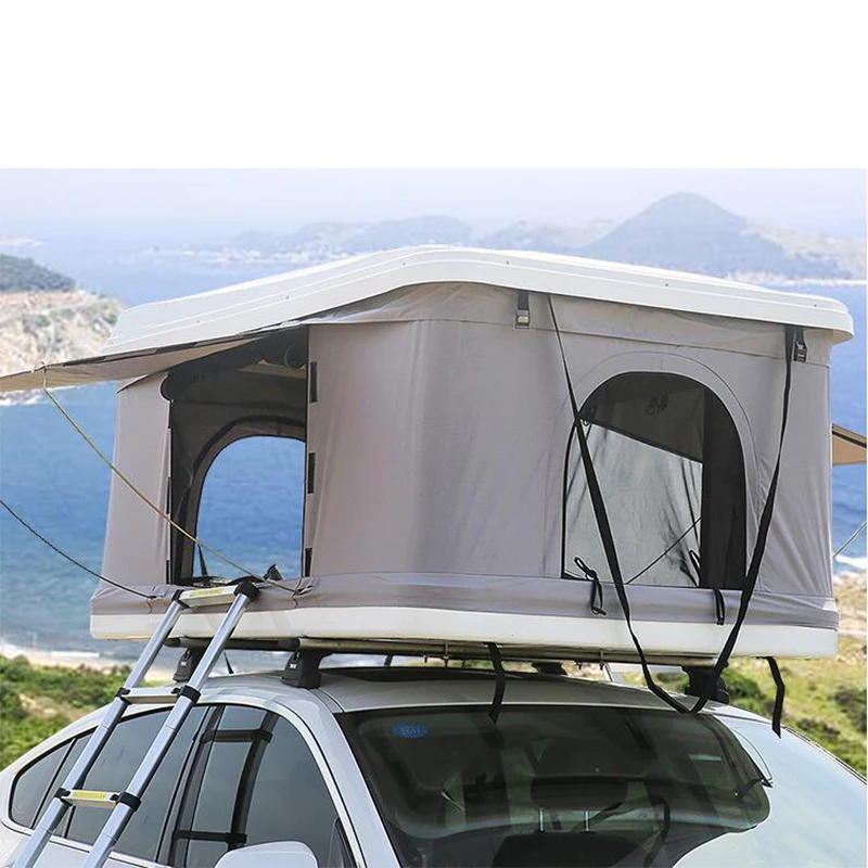 

Outdoor Camping Traveling Canvas Tent Automatic Pop Aluminium Suv Hard Shell Auto Rooftop Car Roof Top Tents