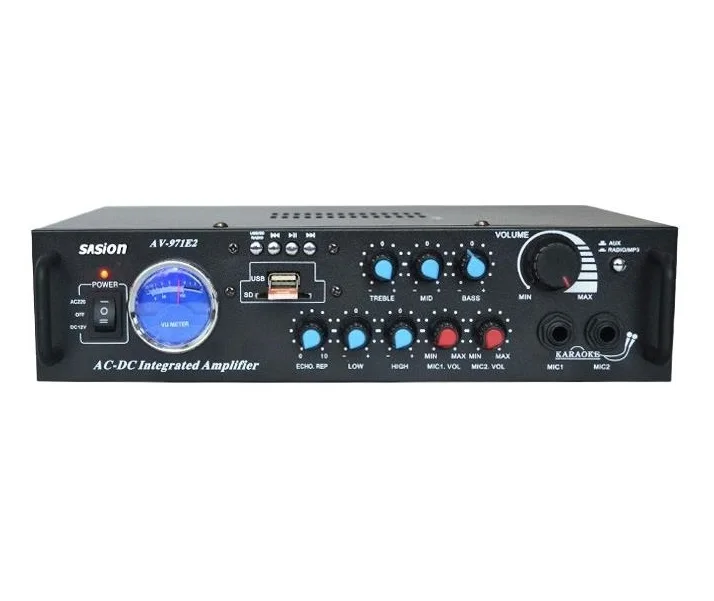 

100W Car Amplifier Audio Stereo Power blueteeth FM Radio 2CH Home Theater Amplifiers Mini Amplificador Audio