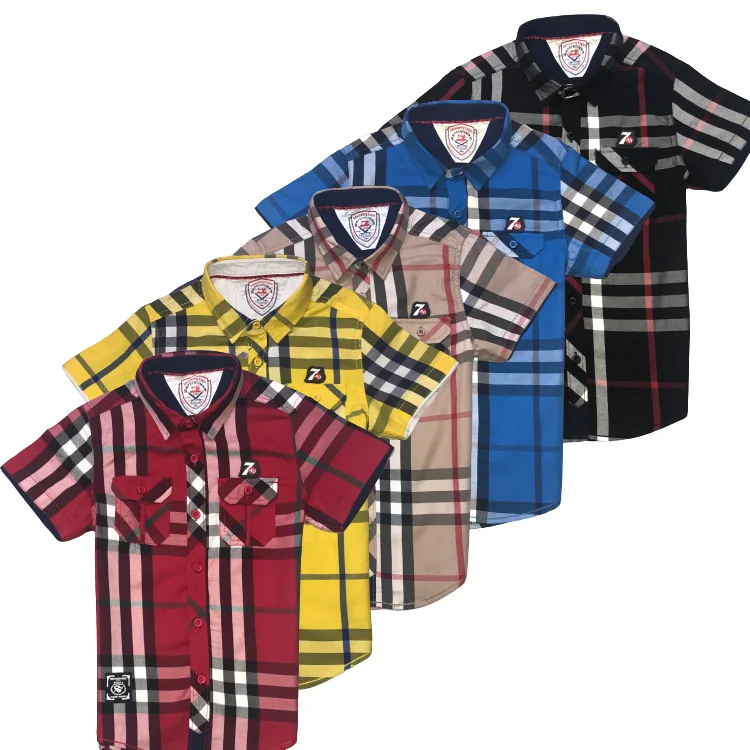 

Model Number 3B231703A Children'S Short Sleeve Shirt For Boys Is A Hot Seller For The Summer, Picture