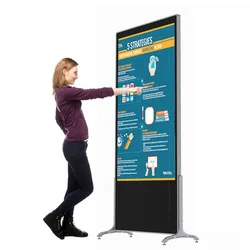 Custom Large Size 86 100 Inch TV UHD Screen Panel Led Boards Smart Touch Screen Interactive Flat Panel