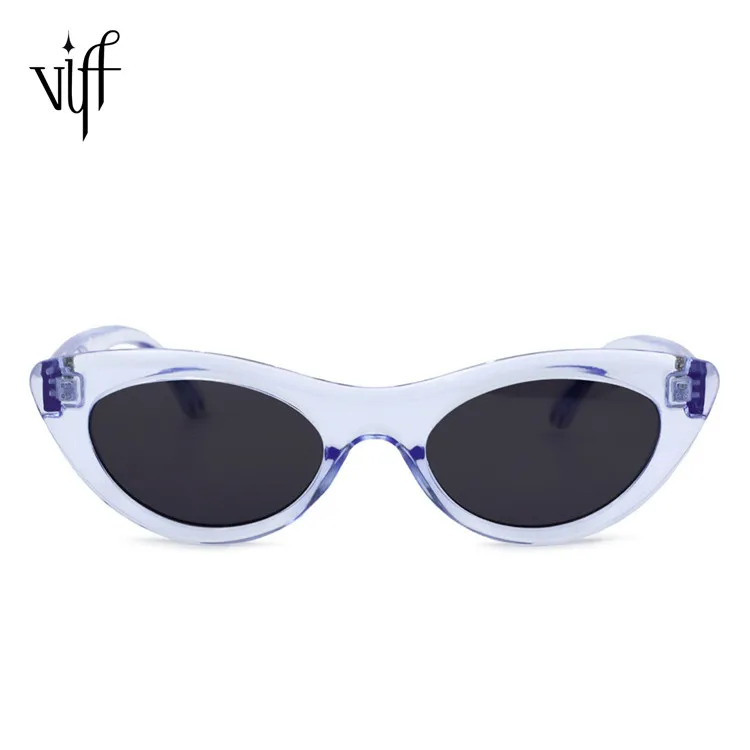 

VIFF HP20897 Custom 90s Brand Lentes De Sol Sun Glasses Fashion Sun Glasses Small Cat Eye Translunt Sunglasses 2022