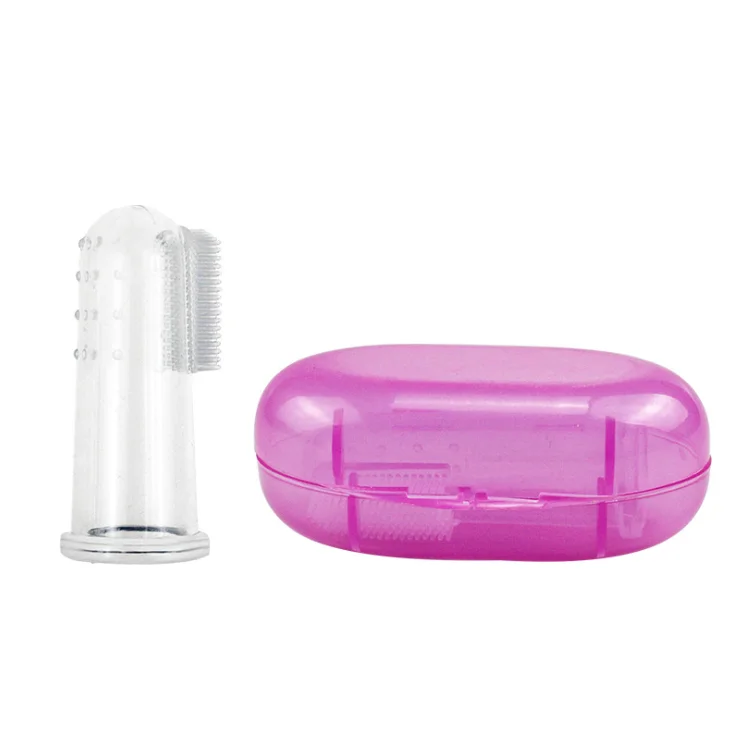 

Hygienic Dog Finger Toothbrush Pet Dog Cat Toothbrush Portable Dog Toothbrush