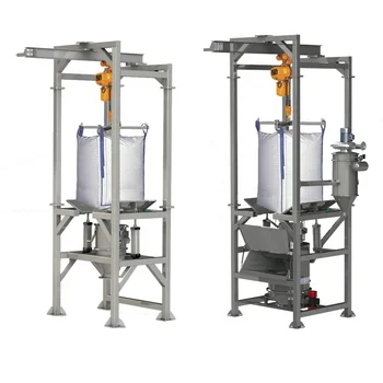 1 Ton Bulk Bag Discharge Station - Buy Jumbo Bag Packing Discharge ...