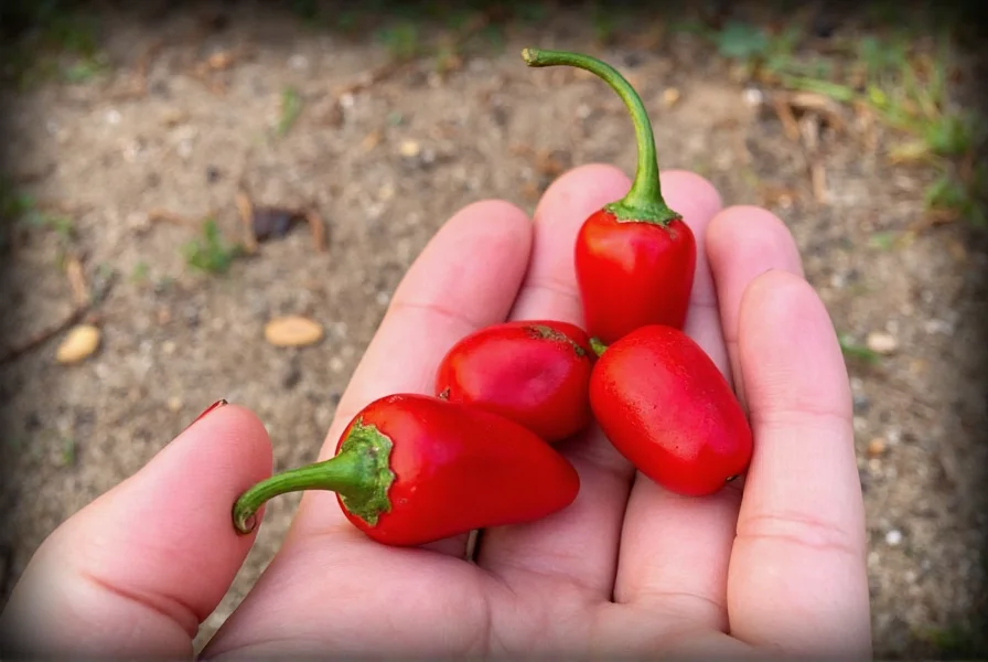 Small red hot pepper