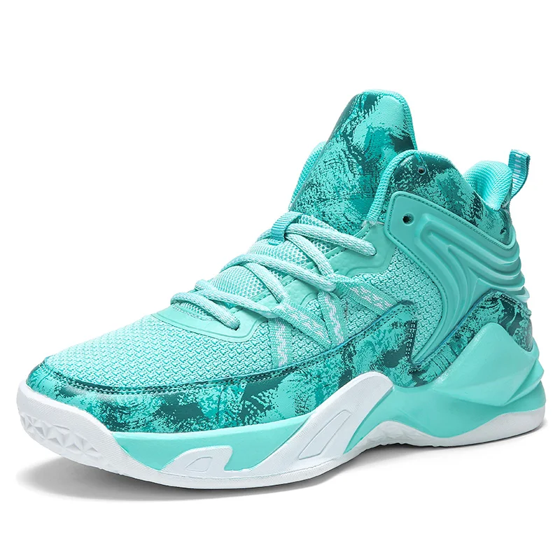 

New Arrival High Top Men's Fashion Sports Shoes Breathable Leisure Sports Basketball Shoes, Blue,black,purple