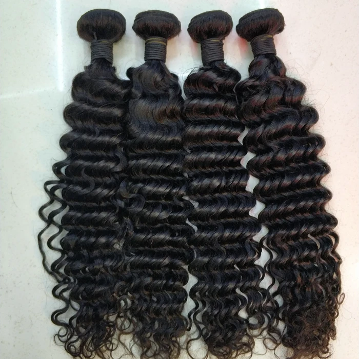 

Letsfly 30 32 34 36 38 40 Inch Deep Wave Bundles Brazilian Hair Bundles Human Hair Extensions Virgin Hair Weave Bundles Supplier