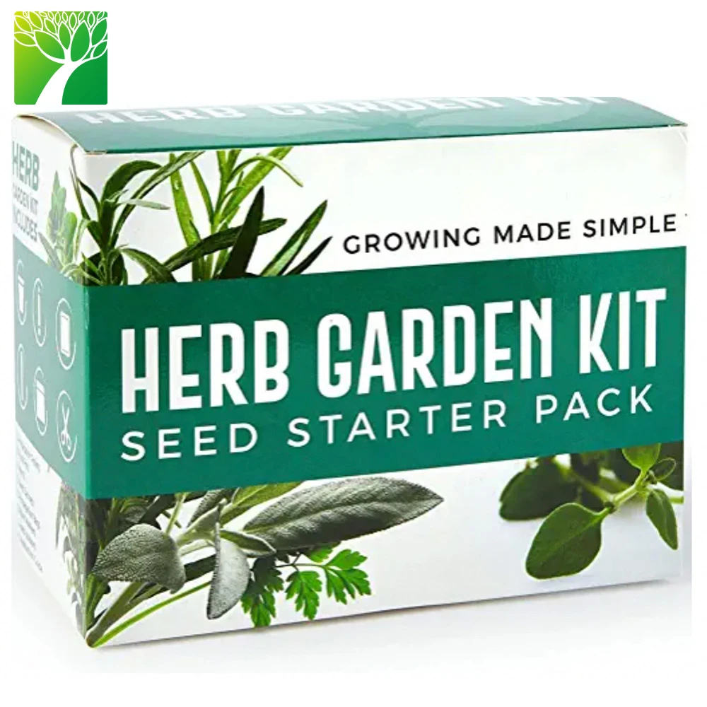 

Promotional cheap price DIY indoor Seed Starter Herb Garden Grow gardening Plant Kit for home decor
