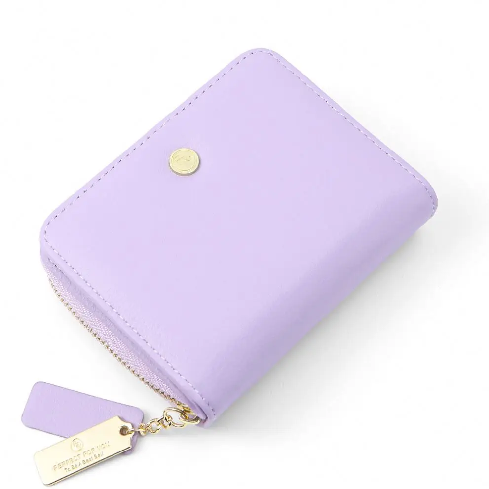 

AIYIYANG Factory Direct Ladies Wallets Multifunctional Zipper Short Pu Leather Custom Mini Ladies Wallets, Multiple