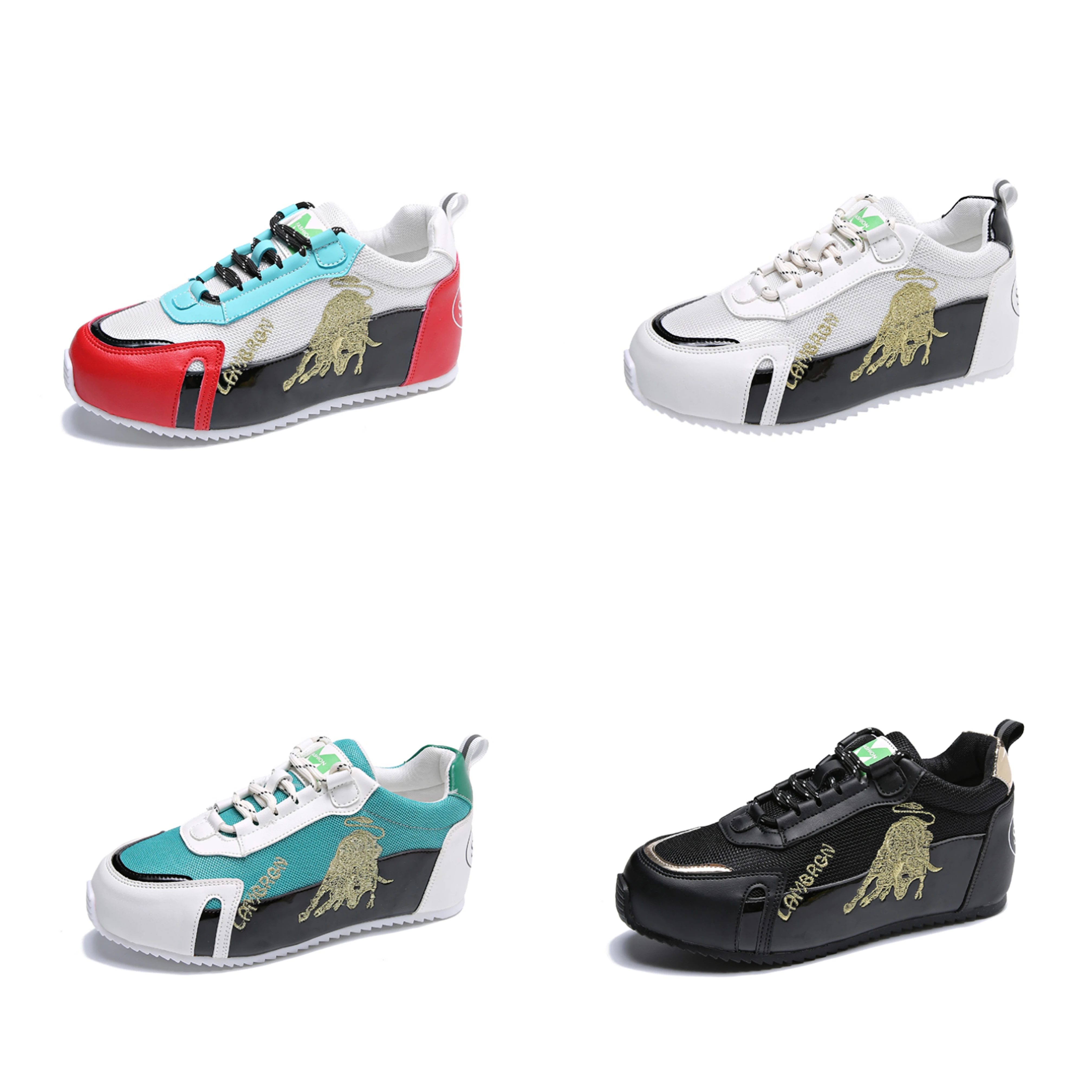 

Hot new products High Quality Female Luxury Color matching Walking Style Vulcanize Thick Bottom Shoes sneaker shoe female shoes, Picture shows