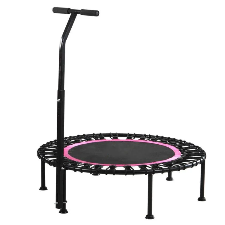 

China rebounder fitness outdoor professional selling round adult jump mini trampoline, Customized color