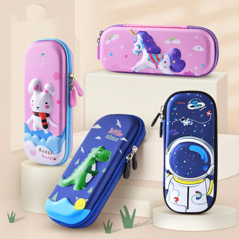 

Manufacturer customized EVA zipper girls pencil case color pencil case eva box
