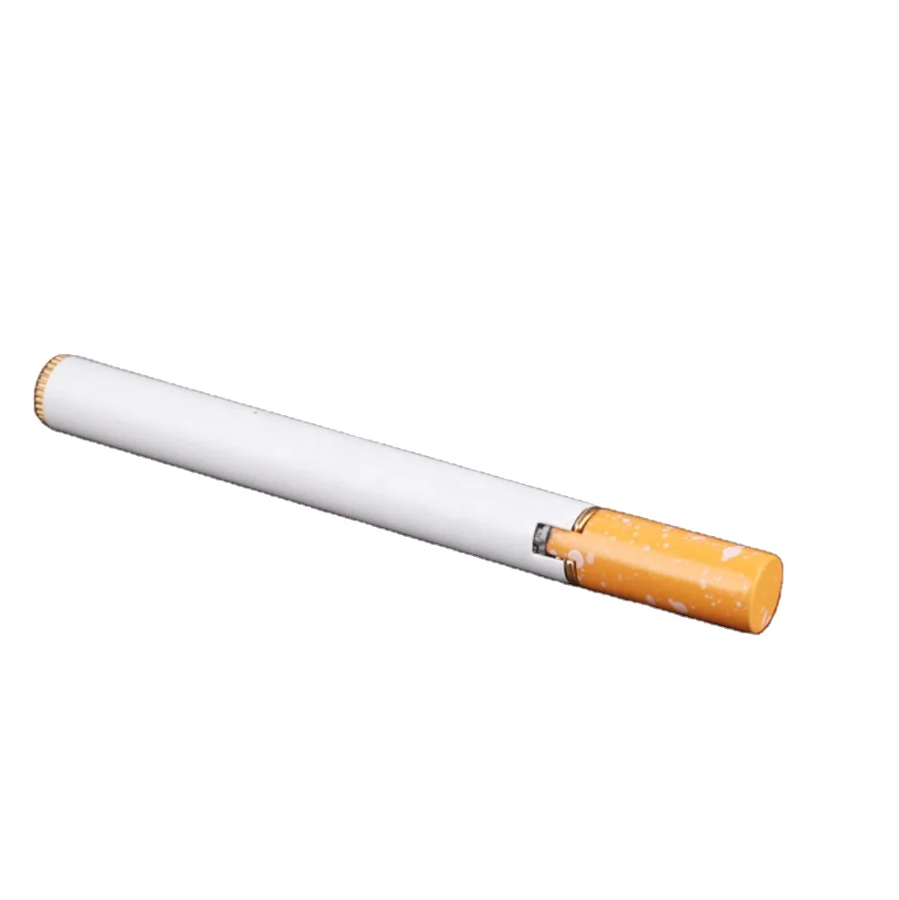 

DB-616 Wholesale Creative Novelty Cigarette Shape Cigarette lighter, gas refillable flame lighter, Metal gas lighter