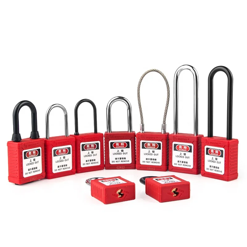 

Zenex Composite Safety Padlock with 6mm Hardened Steel Shackle and Master Keyed for Industrial Lockout-tagout