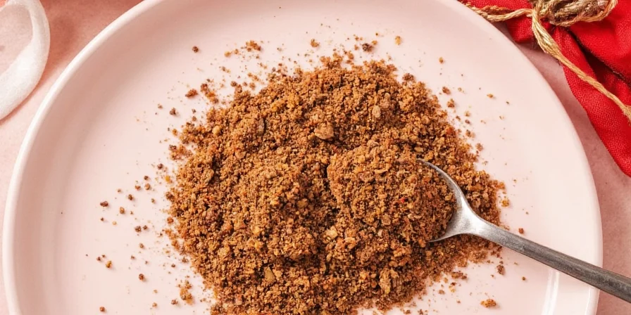 A colorful bowl of gyro seasoning ingredients