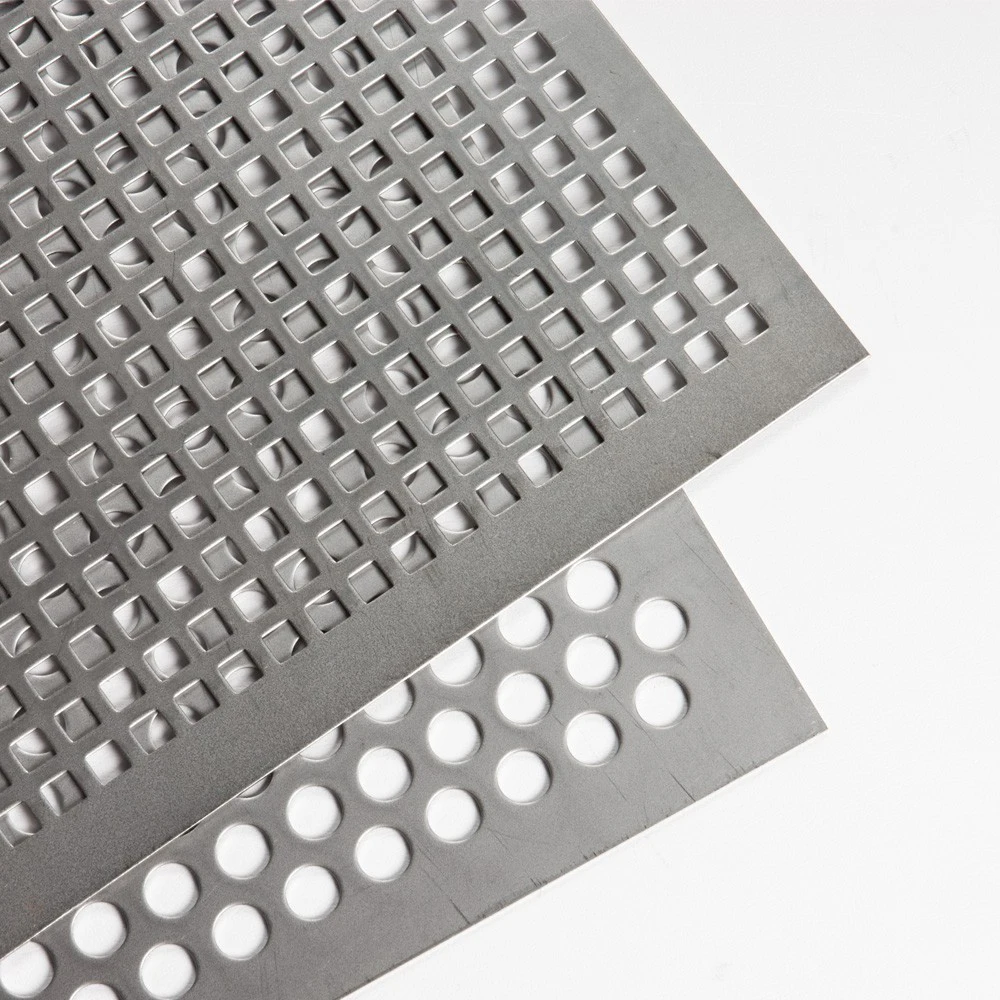 
Suppliers of square hole galvanized zinc coated perforated steel sheet plate  (1600120705931)