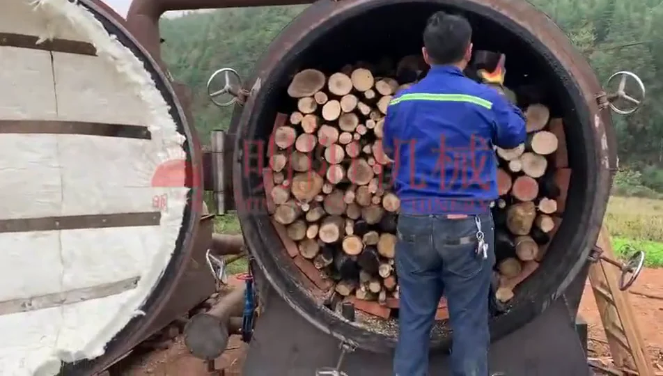 Horizontal Kiln Charcoal Carbonizer Biochar Furnace For Charcoal Buy