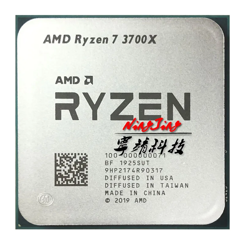 

AMD Ryzen 7 3700X R7 3700X 3.6 GHz Eight-Core Sixteen-Thread CPU Processor 7NM L3=32M 100-000000071 Socket AM4 new but no fan