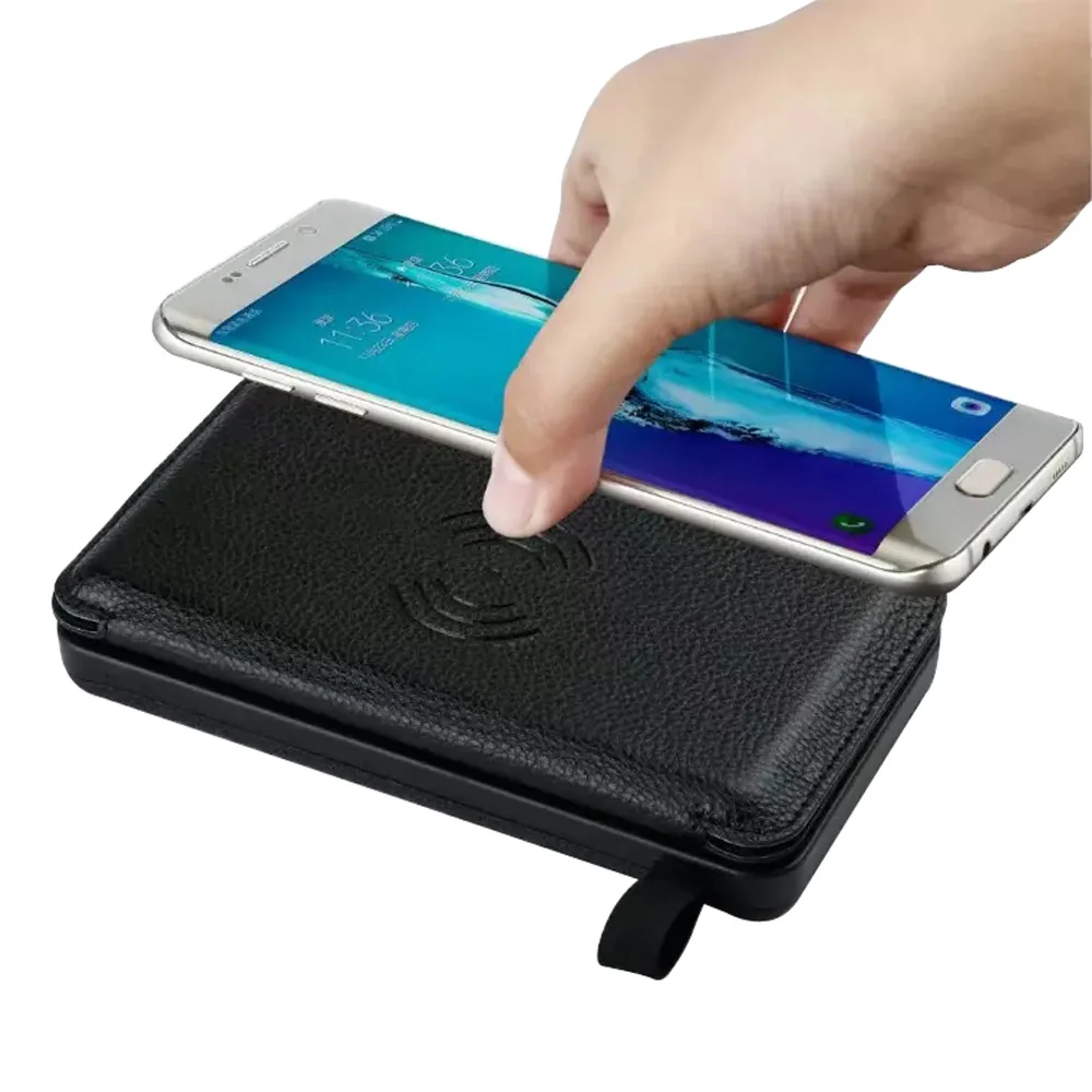 Foldable 10000mah High Efficiency solar mobile phones power bank Qi Wireless charging PowerBank - ANKUX.COM