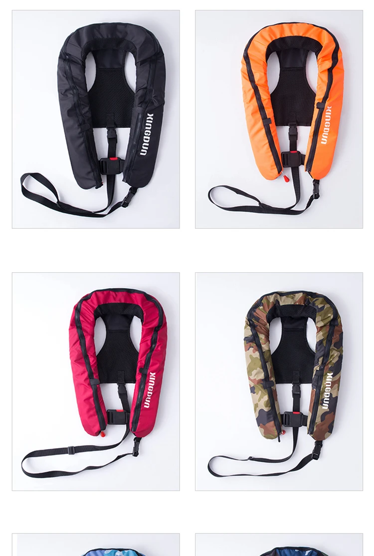 Different color life jacket
