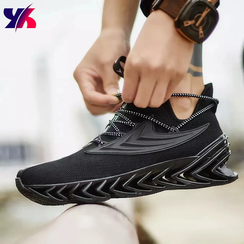 

Breathable sharp warrior running shoes red sneakers outdoor sneakers men, 3 colors