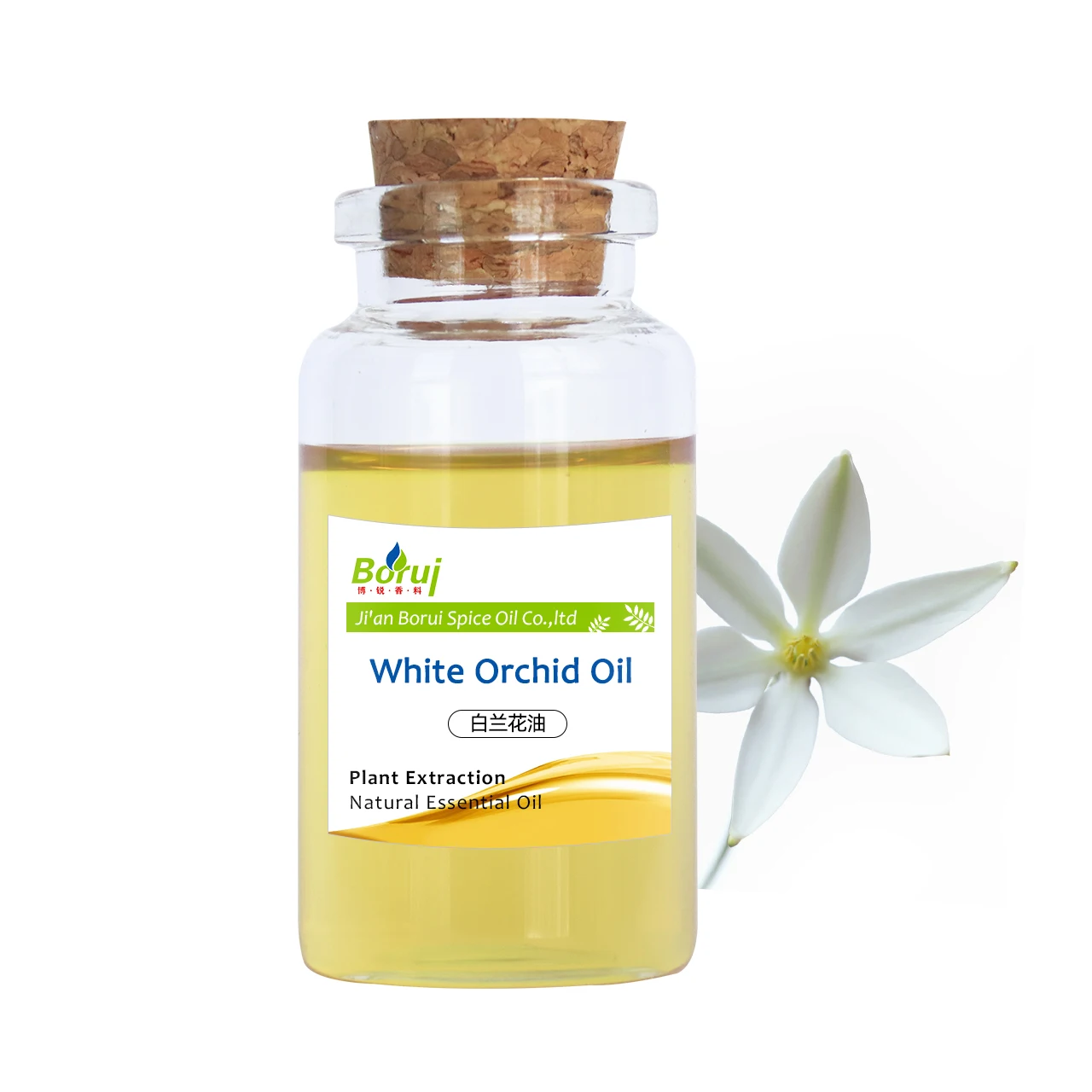 

Bulk Price Private Label 100% Pure Natural Organic white orchid essential oil for Skin Whitening