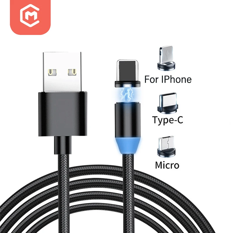 

Wholesale 3 in 1 Magnetic Charging Cable Type C Micro Usb Cable For IPhone
