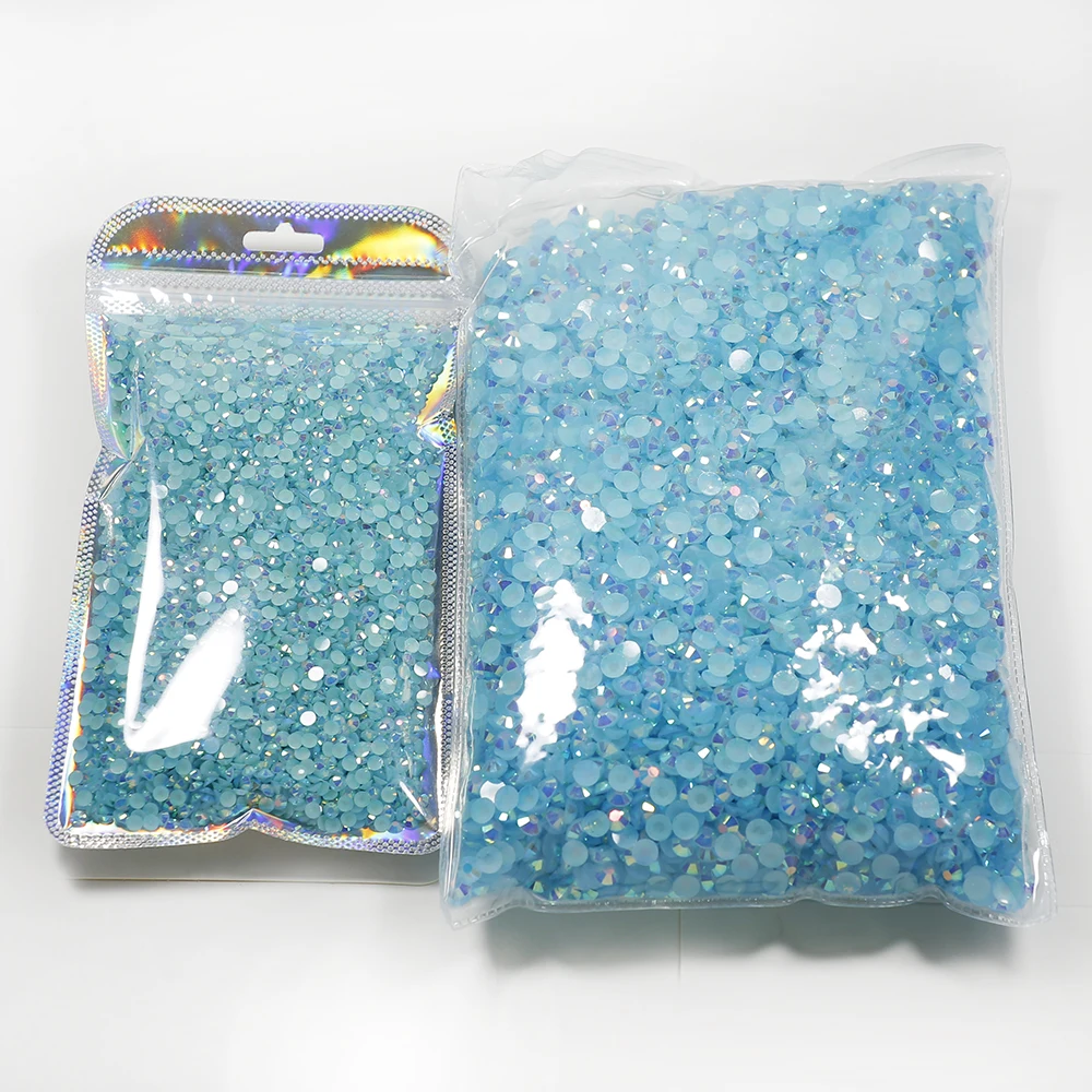 

Round Crystal Stones Non Hot Fix Strass Jelly AB Resin Rhinestone 10000pcs 2mm 3mm 4mm 5mm 6mm High Grade 2 Bags Round Shape 14
