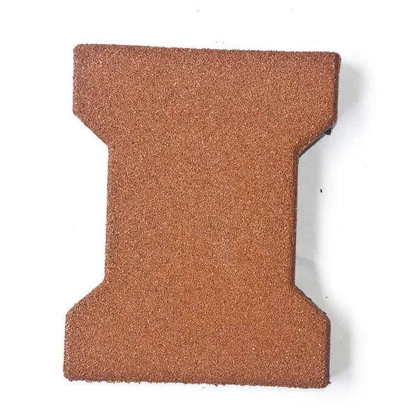 
Factory on sales Dog bone rubber tile, rubber floor , rubber mat 