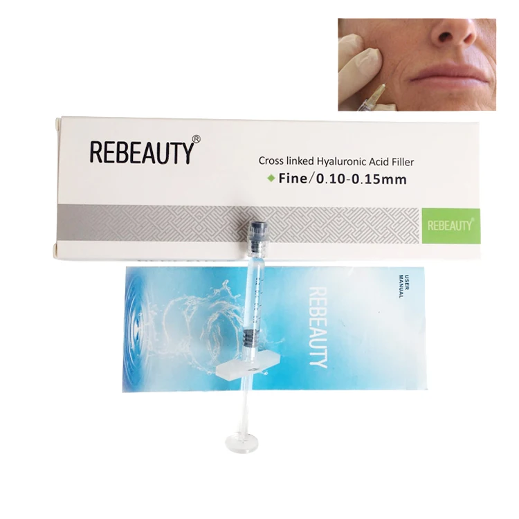 

High quality HA dermal filler 1ml wrinkle removal, Transparent colorless