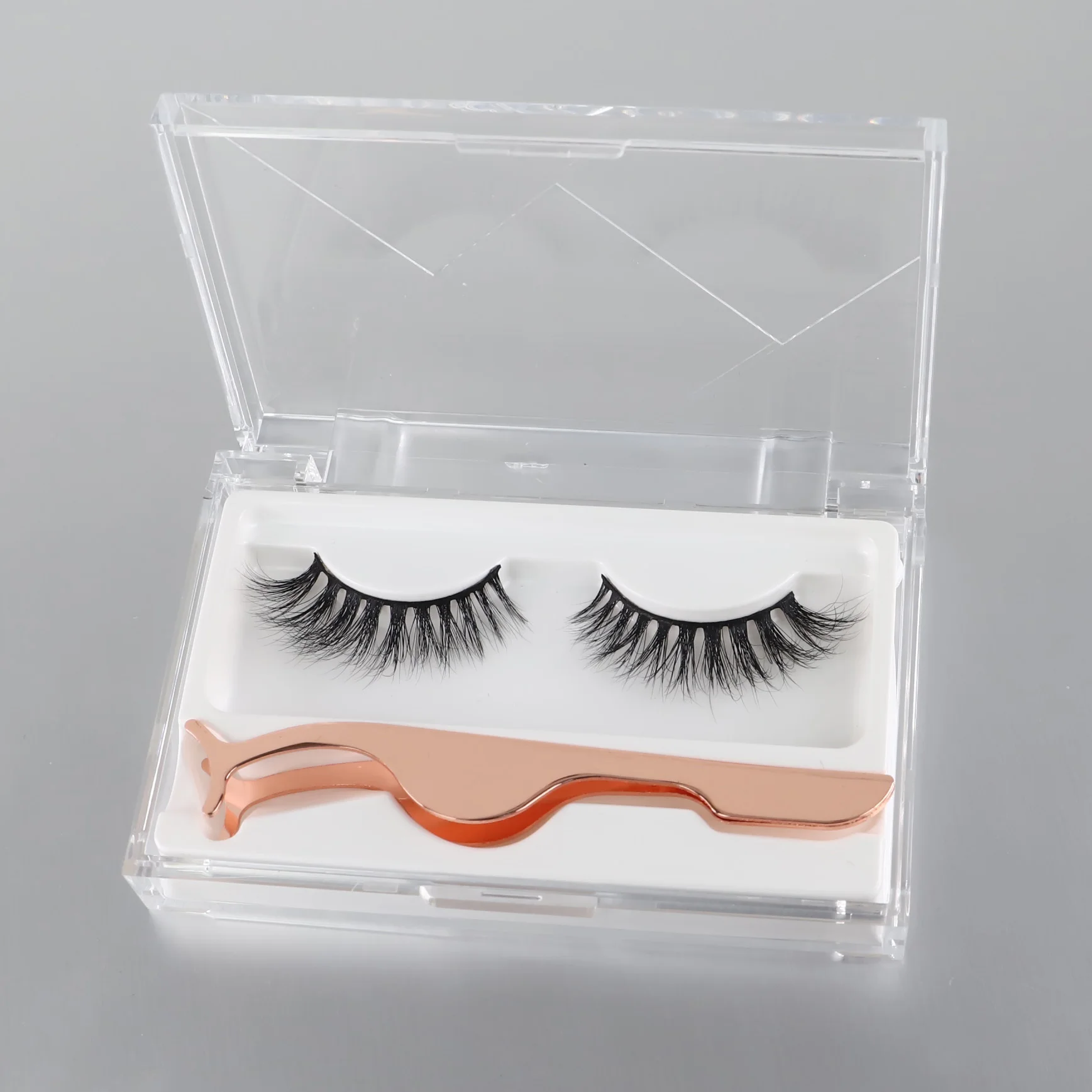 

EYELASHES SILK MINK LASHES CUSTOM LOGO BOX
