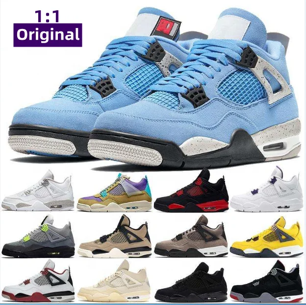 

Retro 4 Designer Sneakers Famous Brands Zapatos Zapatillas Hombre Chaussures Hommes Air Jordaneliedly 4 Basketball Shoes